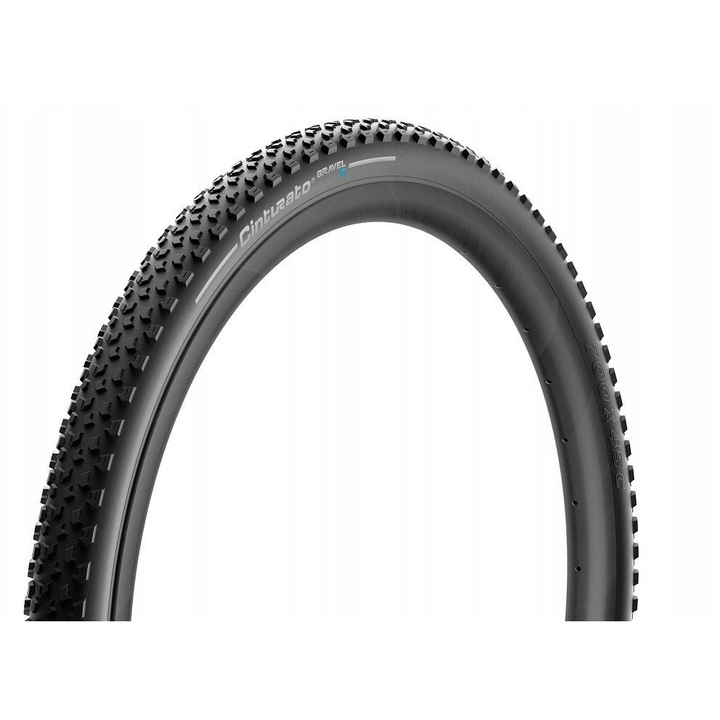 Pirelli Cinturato Gravel S 700x45C kerékpár gumiabroncs, magas védelem, tubeless, fekete