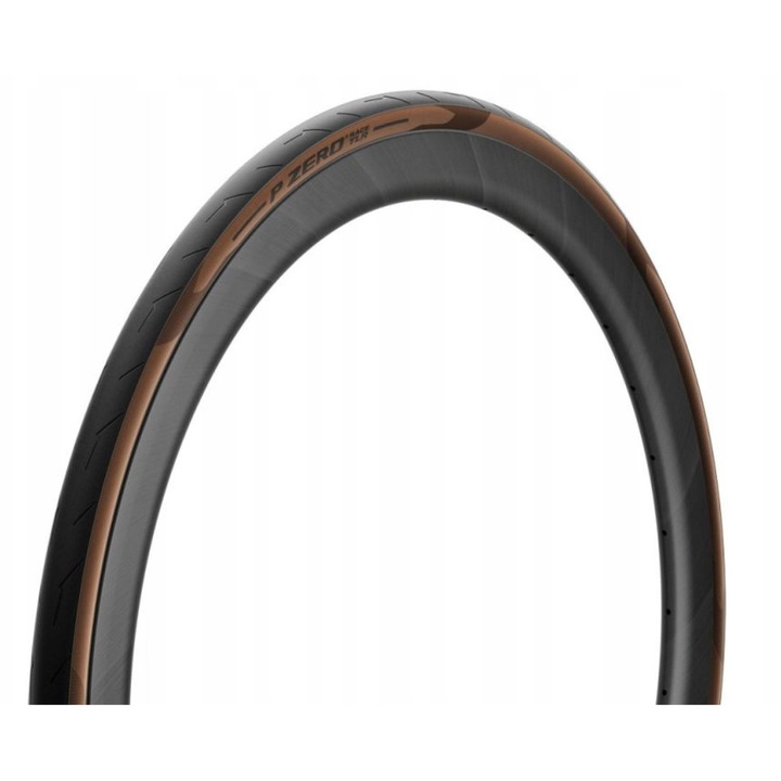 Pirelli P Zero Race TLR Classic kerékpár gumiabroncs, barna, 700x26C