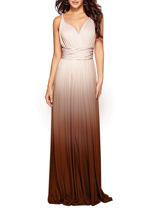 Rochie Nunta xxxiticat Eleganta Lunga Crem L