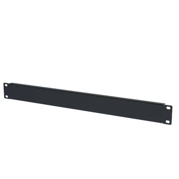 Panou gol 1U pentru rack 19" negru RAL9005 Mirsan MR.PKV1U.01