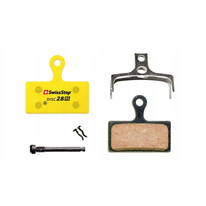 Placute frana disc SwissStop Disc 28 RS organice pentru Shimano