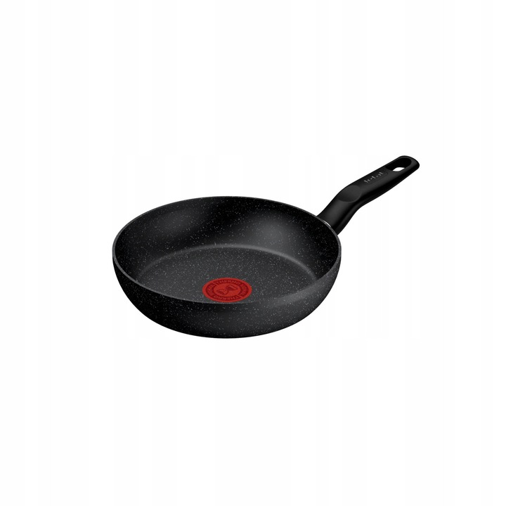 Тиган Tefal Dark Essential G0060232, с незалепващо покритие Mineralia+, съвместим с индукция/газ/електричество, черен, 20 см