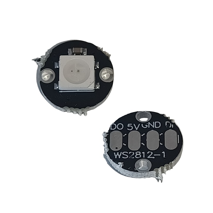 Кръгъл адресируем RGB LED модул WS2812 Neopixel