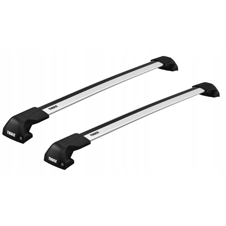 Set bare transversale Thule Edge Flush Rail, negru, 82x92cm, cu sistem de blocare