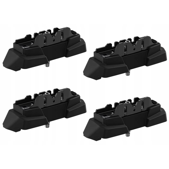 Kit montaj Thule 187186 universal pentru bare transversale, negru