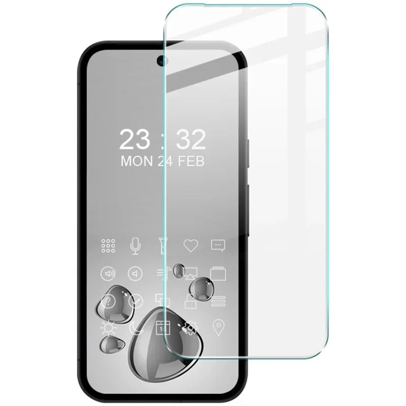 Folie pentru Google Pixel 9a Sticla Securizata, Claritate HD, set cu sticker, Tempered Glass, Transparent