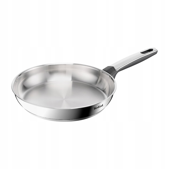 Тиган TEFAL Emotion+ 24см, инокс, незалепващ, за индукция