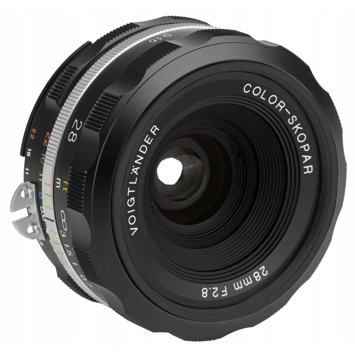 Обектив Voigtlander Color Skopar SL IIs 28mm f/2,8 черен 3,3x6,6cm