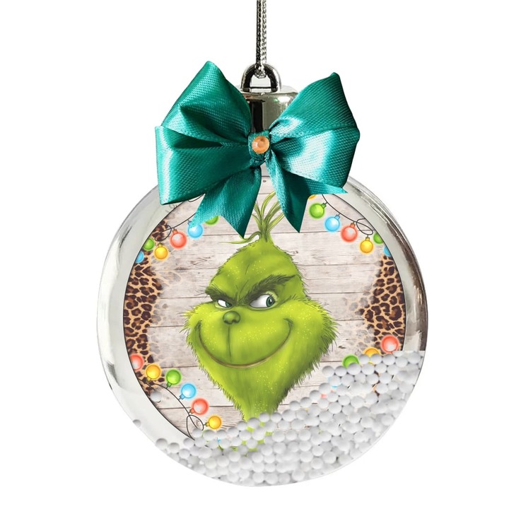 Glob Craciun - Grinch Craciun, Plastic, 7cm (GLDS13)