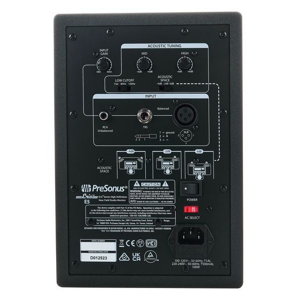 Boxe Studio Presonus Eris E5