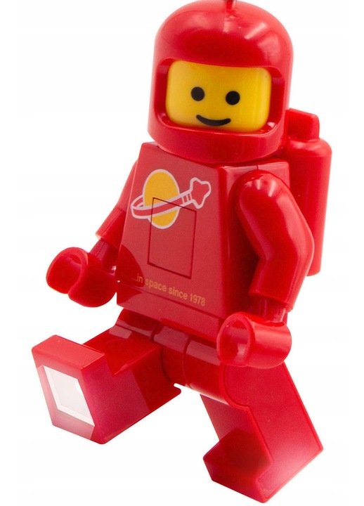 LEGO Asztronauta piros kulcstartó lámpával, 1 elem, 6+ év