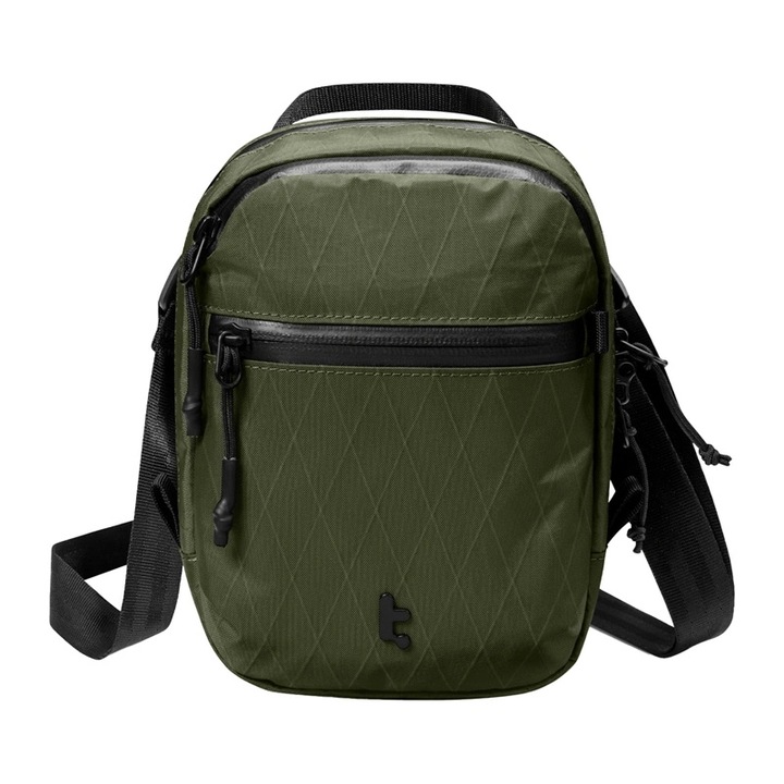 Универсална чанта за през рамо Tomtoc Aviator T37, 1.3L, 193 × 145 × 69 mm, Зелена