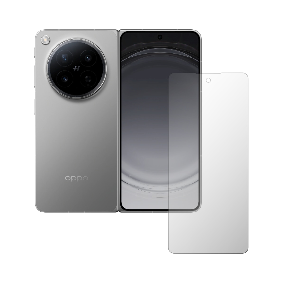 Folie Protectie Externa Ecran Folie24, pentru Oppo Find N6, 1X Mata, Acoperire Case-Friendly ( Compatibile cu Carcasa ), Adeziva, Flexibila Antiamprenta