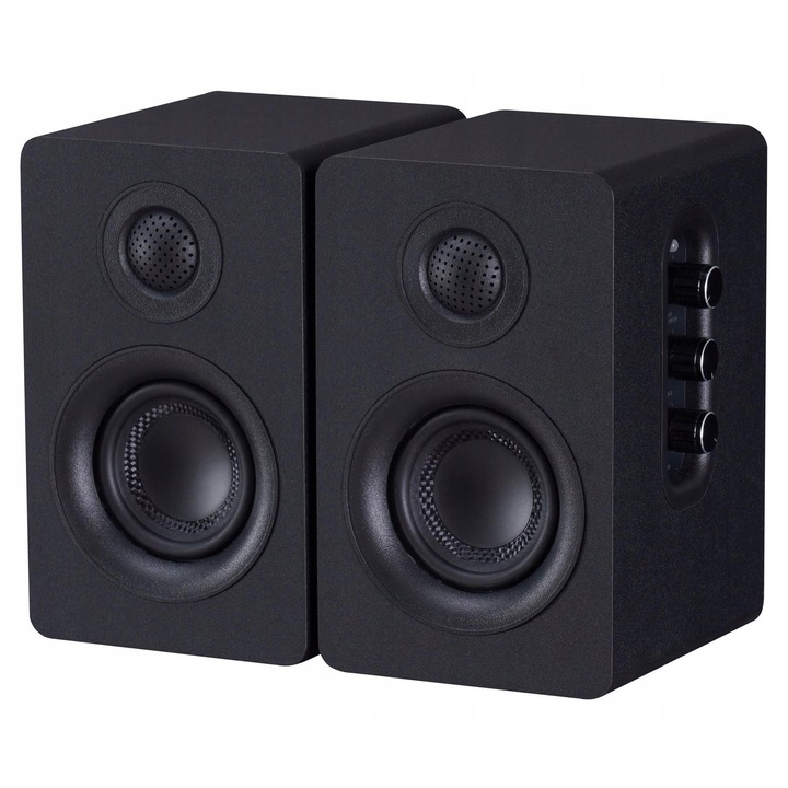 Silver Monkey SP-250 Classic PC hangszórók, 40W, Bluetooth, fekete, 2.0 szett