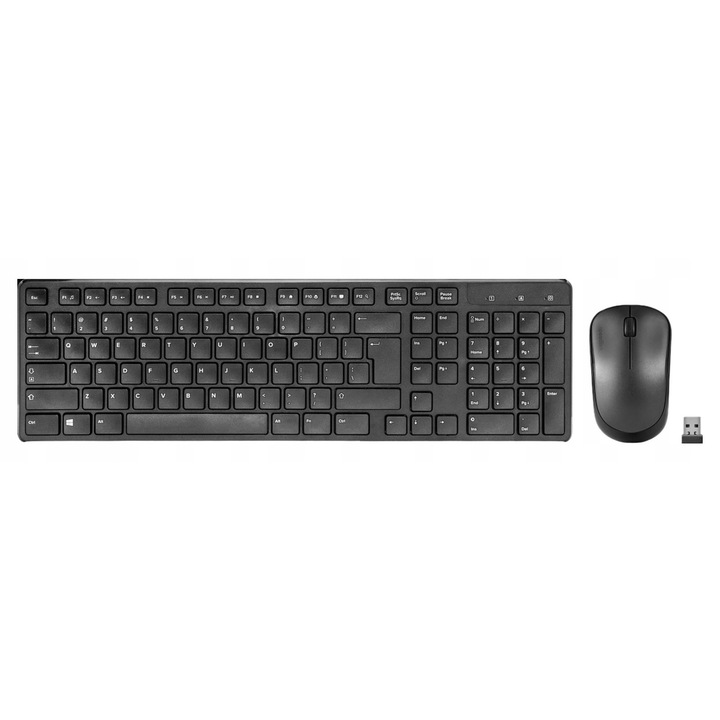 SpeedLink SIGNIUM billentyűzet és egér szett, vezeték nélküli, fekete, 447x135x30mm
