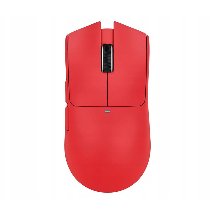 Mouse Attack Shark X11, 22000 dpi, 5 butoane, rosu, 128x64x40mm, cu statie de incarcare
