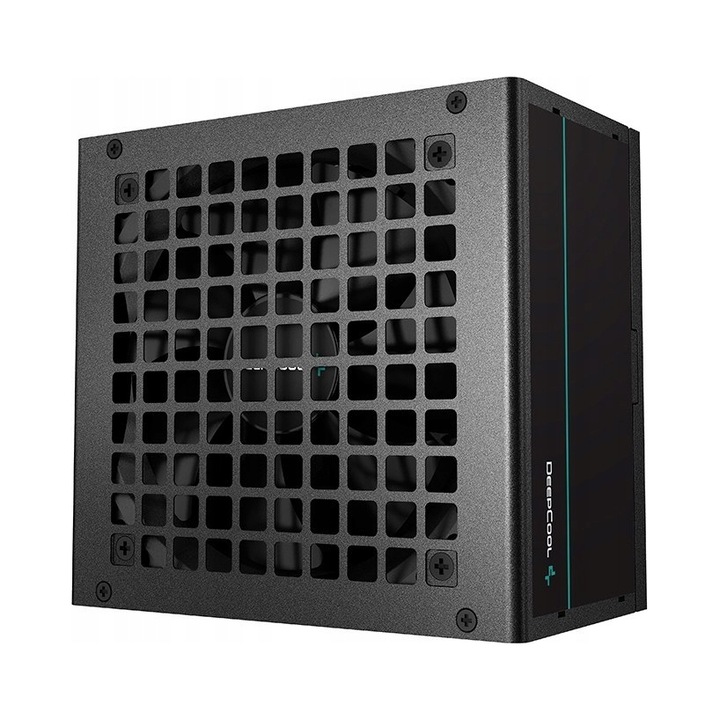 Sursa PC DeepCool PF400 400W 20+4 pin ATX activa, 80 PLUS, neagra, 150x140x86mm