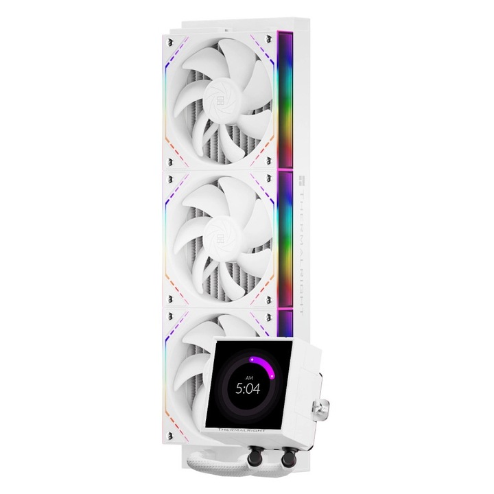 Thermalright Peerless Vision 360 ARGB vízhűtés, 3 db 120mm ventilátor, fehér, 120mm