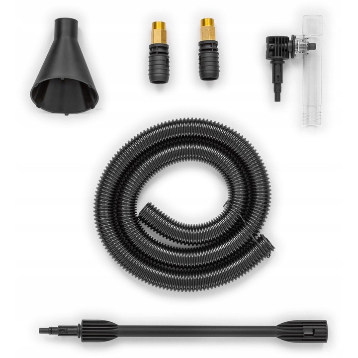 Annovi Reverberi vízelszívó tartozékkészlet, 150 cm, kompatibilis Stanley Fatmax, Dewalt magasnyomású mosókkal