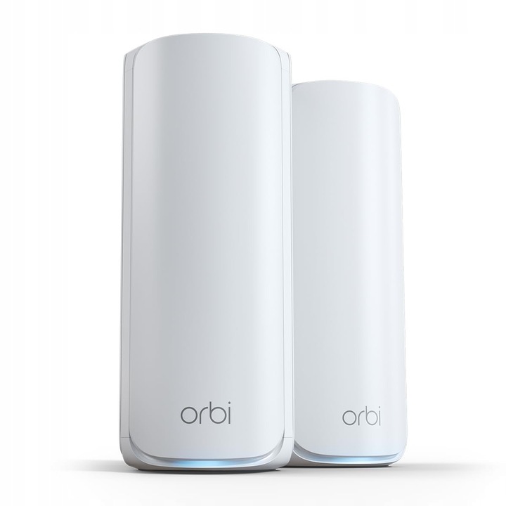 Router Wireless Netgear Orbi 770 RBE772, Quad-Band, 2,5-gigabit, 360m, set cu 1 repeater