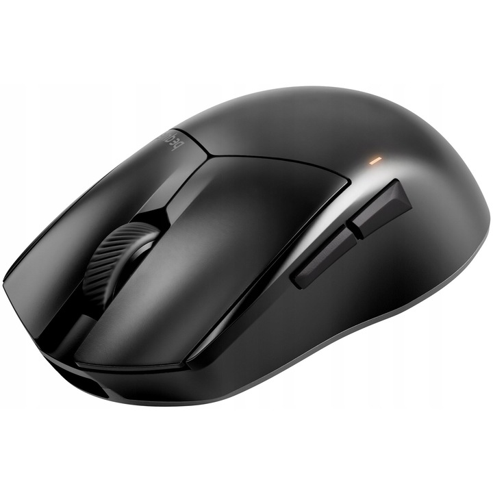 Mouse Dark Perk Ergo, 55g, 110 ore autonomie, senzor PixArt PAW3950, negru