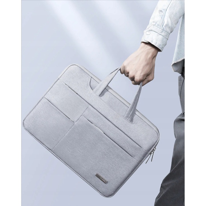 Etui pentru tablete EtuiTab, 11.6", waterproof, 33x23x3cm, cu manere si compartimente suplimentare