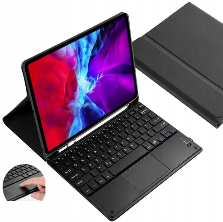 Tok billentyűzettel és érintőpaddal Apple iPad Air 4 10.9-hez, EtuiTab, környezetbarát, állvány funkció, 100% védelem