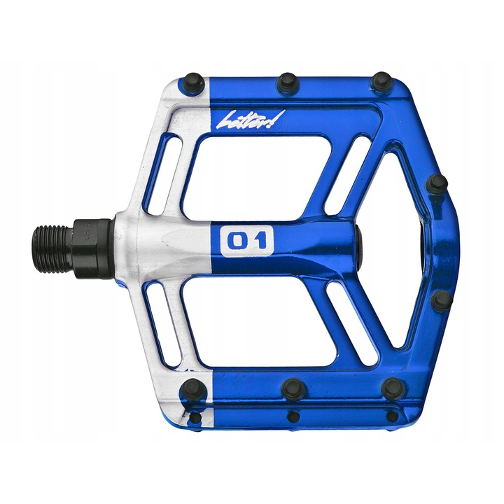 Pedál kerékpárhoz Octane One Belter, 99x106mm platform, 8 tüske, kék, 380g