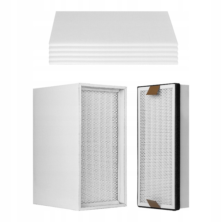 Creality Falcon Smoke Purifier szűrőkészlet, 5 előszűrő, 1 HEPA szűrő, 1 aktívszén szűrő, 4,5 kg