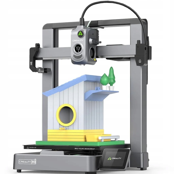 Creality Hi 3D nyomtató, 300mm/s, kompakt, automata szintezéssel, kis méret