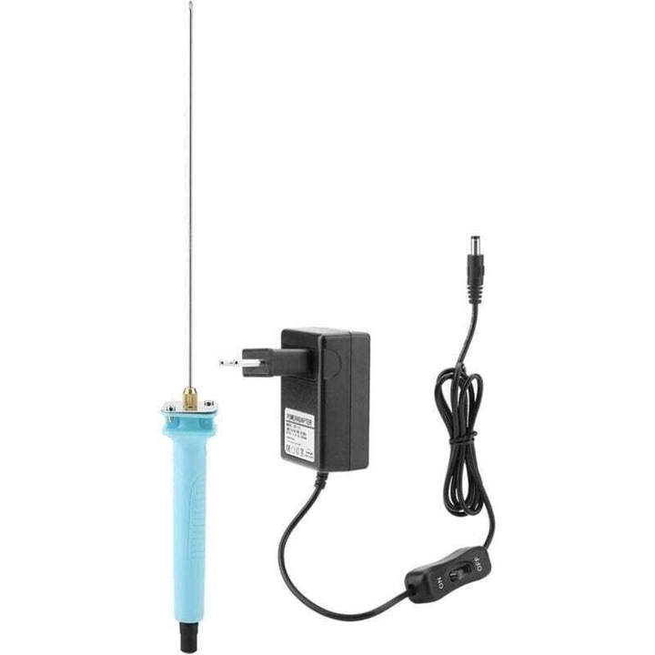 Cutter electric pentru spuma 30W, 25cm, instrument de gravare, design ergonomic, prindere antiderapanta