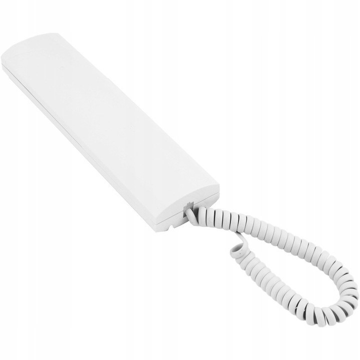 Proel kaputelefon vevő, fehér, vezetékes típus, többlakásos épületekhez