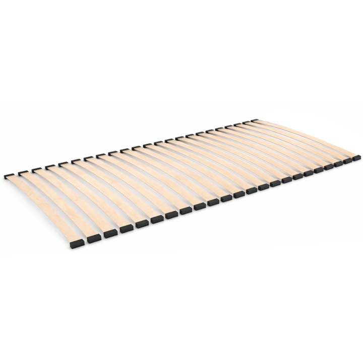 Somiere 90x200 cm, SERWISBOX, 23 liste din placaj de mesteacan, capacitate 200 kg, montaj simplu