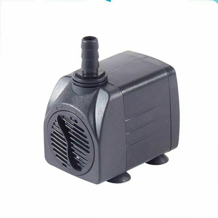 Pompa de apa submersibila, 1500L/H, 2m inaltime, set 2 bucati, 8.6x6.9x6cm, pentru acvarii si fantani