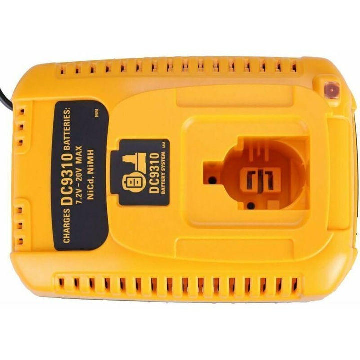 Incarcator DC9310 pentru baterii Dewalt Ni-Cd si Ni-MH 7.2V-20V, cu indicator LED, set