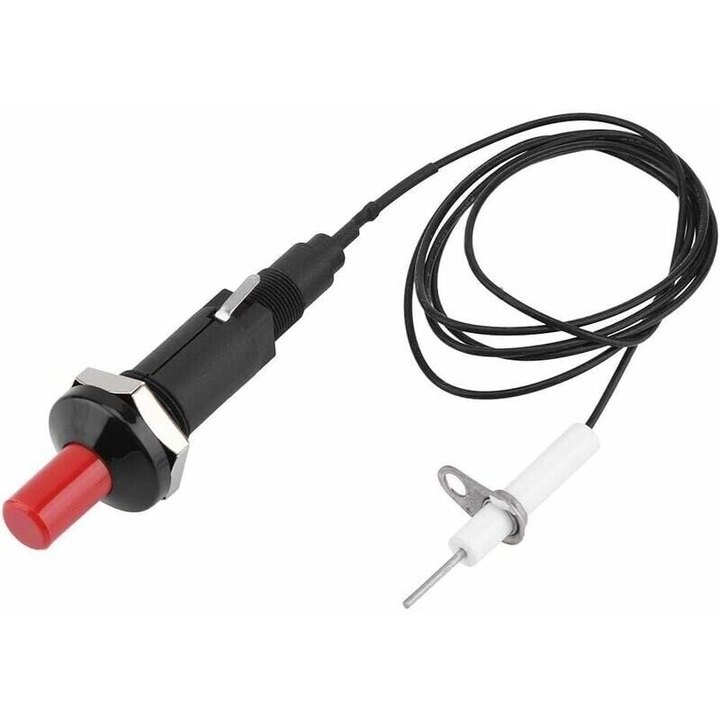 Aprindere piezoelectrica pentru gratar, 1000mm, plastic, inclus ac de aprindere