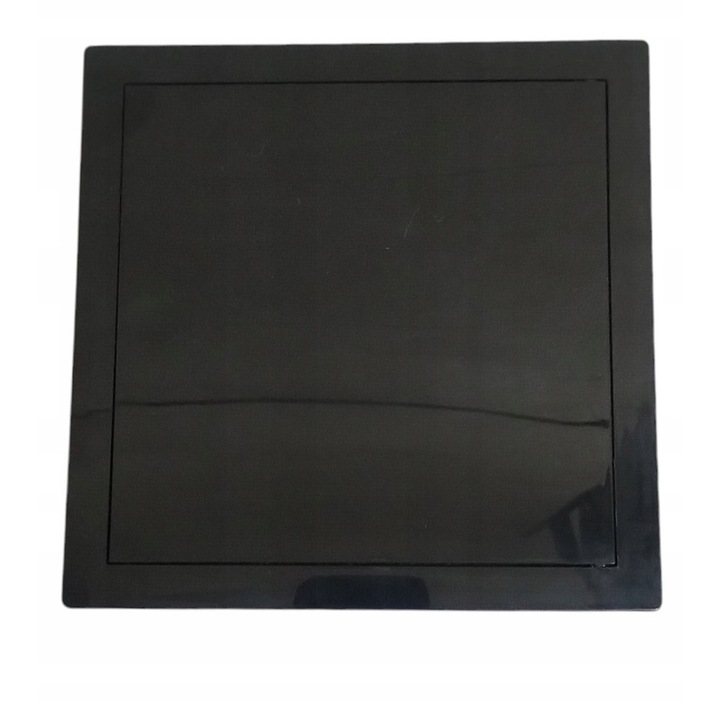 Usa de inspectie, Przybysz, 40x40cm, negru lucios, sistem de inchidere CLICK