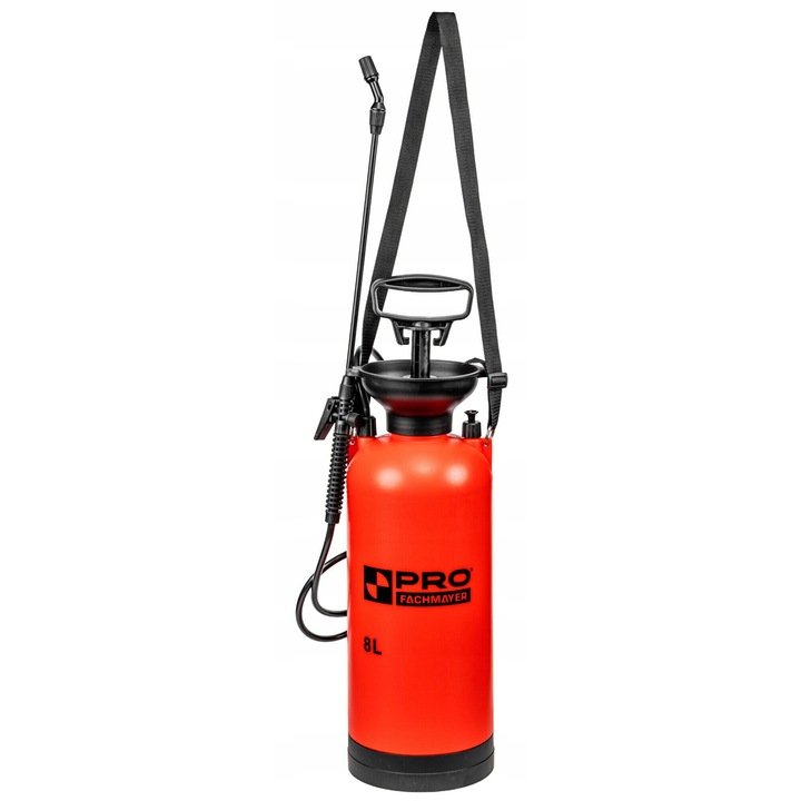Permetező Pro 8L, lándzsa 37cm, tömlő 130cm, többszínű