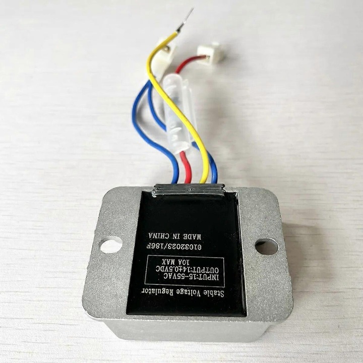 Regulator de tensiune automat 12V, 4 fire, pentru generator diesel 5KW, 186F, 178F