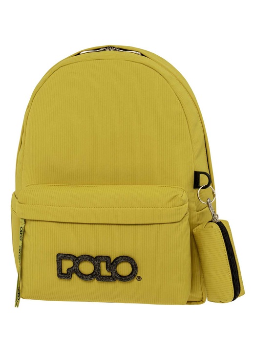 Rucsac POLO LINES, 20L, 42x30x21cm, pentru laptop 15,4", culoare lamaie