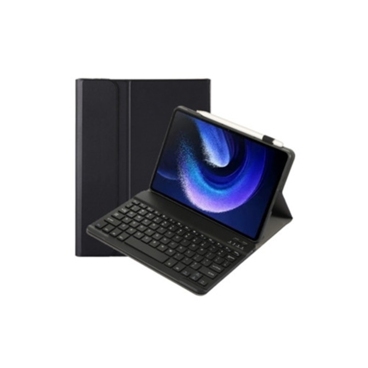 Ultravékony billentyűzet Xiaomi Pad 6 / Pad 6 Pro készülékhez, fekete
