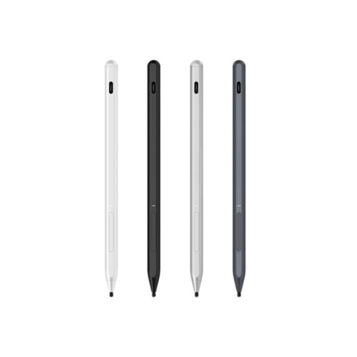 Stylus capacitiv negru cu sensibilitate 4096 pentru Microsoft Surface