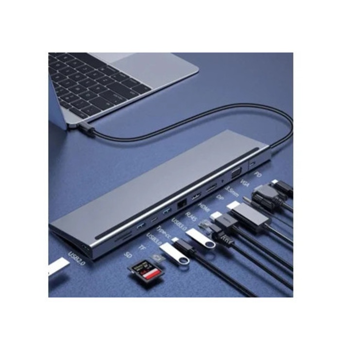 Докинг станция 12x1 за Macbook 12 2016, удароустойчива