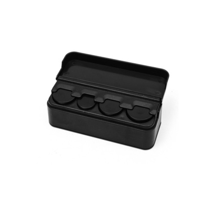 Autós érmetartó, univerzális rendszerező, fekete