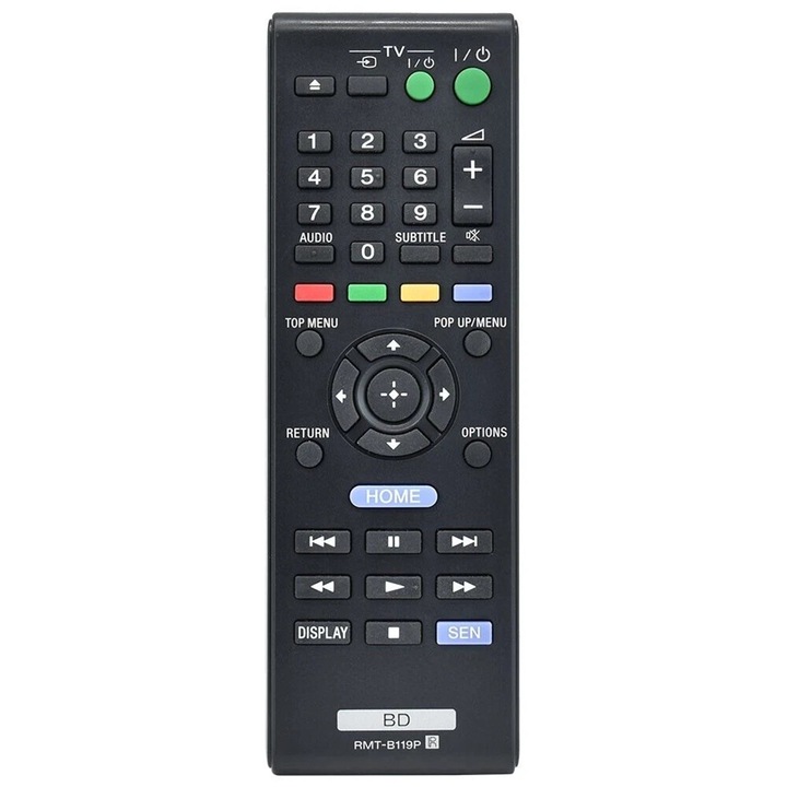 Telecomanda inlocuire RMT-B119P pentru Sony Blu-Ray Player BDP-S1100 BDP-S3100 BDP-S5100
