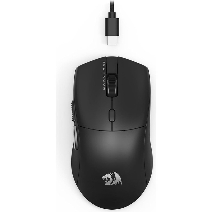Mouse gaming Redragon M815, 8K, 6 butoane programabile, 26000 DPI, 44g