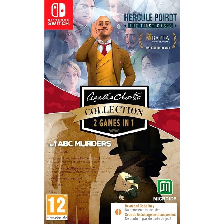 Játék Licenc Agatha Christie Collection Nintendo Switch Key (Azonnali Aktiváló Kód)