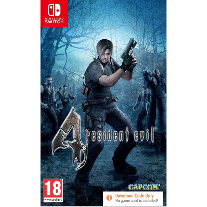 Játék Licenc Resident Evil 4 Nintendo Switch Key (Azonnali Aktiváló Kód)