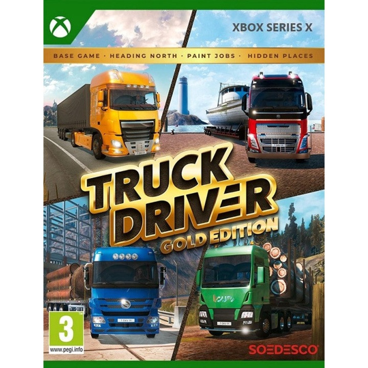 Licenta Joc Truck Driver Gold Edition Xbox One/X/S Key (Cod Activare Instant)