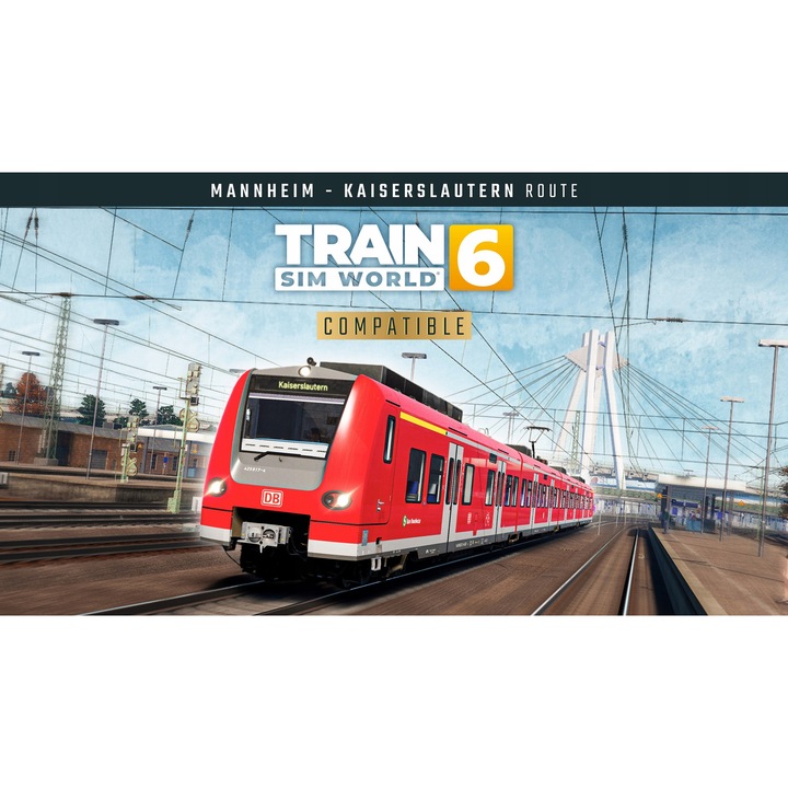 Licenta Joc Train Sim World 6 Pfalzische Ludwigsbahn Mannheim - Kaiserslautern Xbox Kod (Cod Activare Instant)